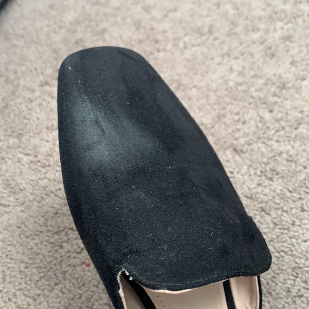 4/25! H&M black flat slide on mules! - Picture 7 of 7